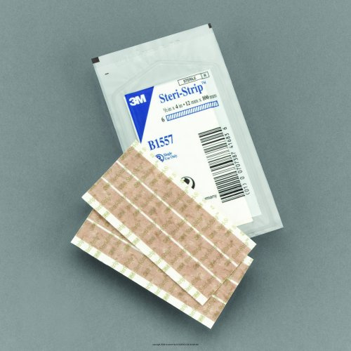 3M Steri-Strip Blend Tone Skin Closure-Size: 1/2 x 4 (12 x 100 mm): Packaging: 6 Strips / Envelope - UOM = Each 1