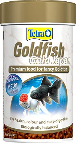 Tetra Japan Goldfish Nourriture pour Poisson Rouge Mini -Sticks Premium Nourriture pour Poissons Rouges Fantaisie 100 ML