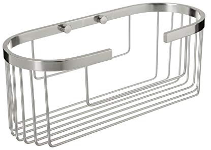 TATAY - Oval wall mounted shower basket. Rust proof aluminium.