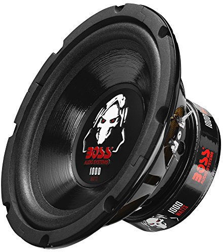 BOSS Audio P80DVC Phantom 8 Zoll 1000 Watt Subwoofer