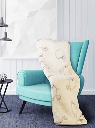 SAL!!! Lätt ull BABY filt 100 % lammull enkel filt 120 x 150 cm katter