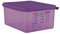 Araven Allergen Polypropylene Plastic 1/2 Gastronorm Sized Food Storage Container with Airtight Lid Included | Purple| Capacity 10 Litre | CM789