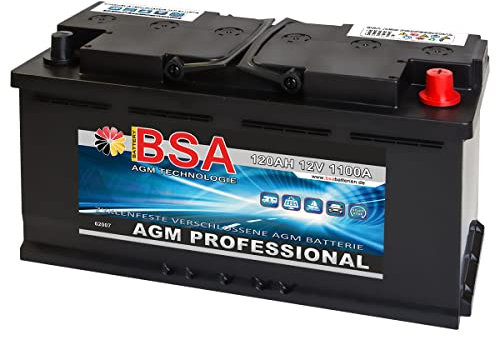 Versorgungsbatterie 12V 120Ah Solar Wohnmobil Boot Mover Schiff AGM Gel Batterie 100AH