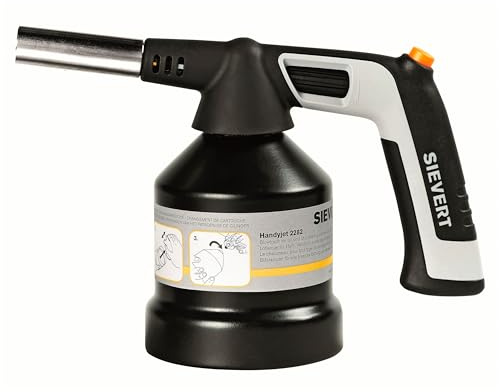 Sievert Handyjet Piezo Brenner, durchstechbar + 1 Kartusche 221093-SIEVERT-SI228302