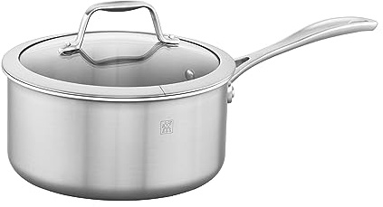 Zwilling Spirit Stainless Saucepan, 3-qt, 6-inch, Stainless Steel