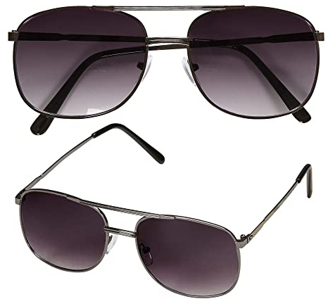 W WIDMANN MILANO Party Fashion 14392 - Lunettes années 80, lunettes de fête, accessoire, accessoires, carnaval