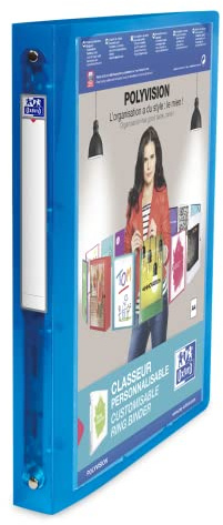 Elba Polyvision Presentation Ring Binder - Blue