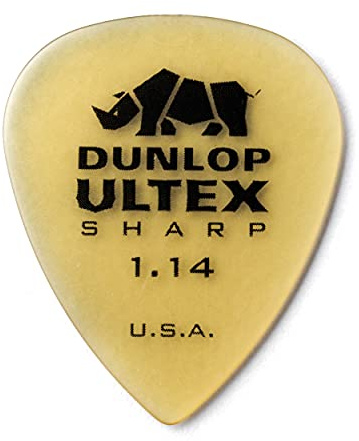 Jim Dunlop 433P1.14 Ultex Sharp Player Pack (Pack of 6)