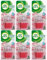 Air Wick Luftverbesserer Nachfüllung 6 x 19ml neu Magnolia & Kirschblüte Rosa Stab