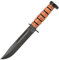 Ka-Bar 1317 Des Hundes Kopf Allzweckmesser, Schwarz
