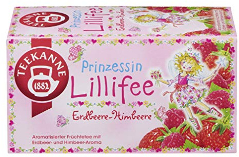 Teekanne Prinzessin Lillifee Erdbeere-Himbeere, 20 Beutel, 55g
