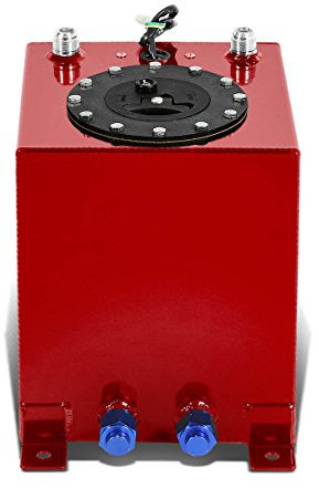 DNAMotoring ALU-FT-T1-RD Réservoir de gaz à pile à combustible en aluminium de 9 litres