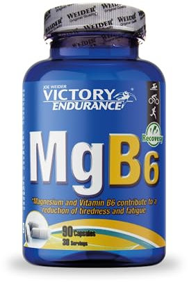 VICTORY ENDURANCE Magnesio Y Vitamina B6 Envase 90 Cápsulas, 100 ml