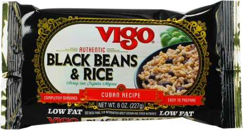 Vigo Rice Mix and Black Bean, 8oz (Pack of 4)