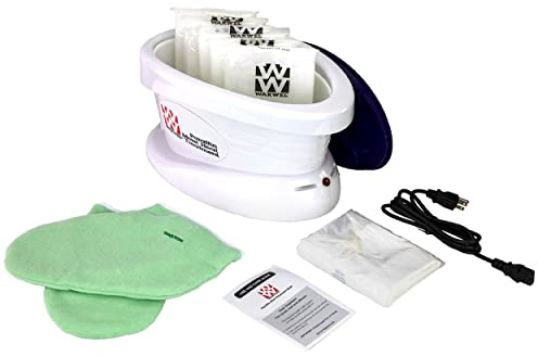 WaxWel Paraffin Wax Warmer Bath Unit for Hands and Feet for Arthritis Pain Relief and Moisturizing Treatments