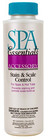 Spa Essentials 28304000 Stain and Scale Control for Spas and Hot Tubs, 1-Pint