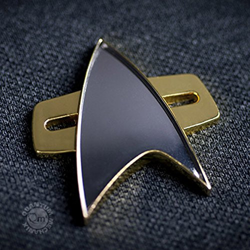 QMx STR-0049 Star Trek Anstecknadel, Gold, Standard