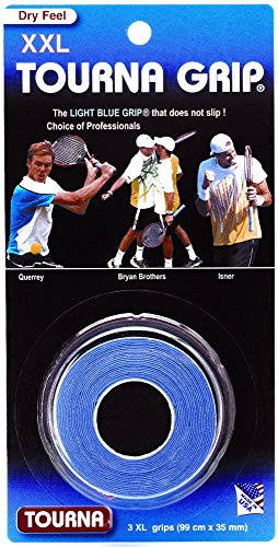 Tourna Grip XXL Original Dry Feel Tennis Grips (3/Roll Pack)