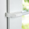 Sonnenschutz-HH - Klemmstange 10/12 mm Metall - 50-75 cm Länge ausdrehbar weiß - Teleskop-Stange ausziehbar für Scheibengardine Vitrage Scheibenstange Gardinenstange - ohne bohren