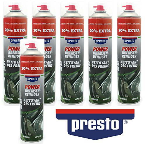 Presto Power Brake Cleaner 600 ml Set of 6