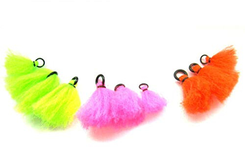 AVENTIK EUPHENG Riverruns Yarn Strike Indicators 3 Colors 3 Sizes Hand Tied Floating Fly Fishing Nymphs & Dry Fly