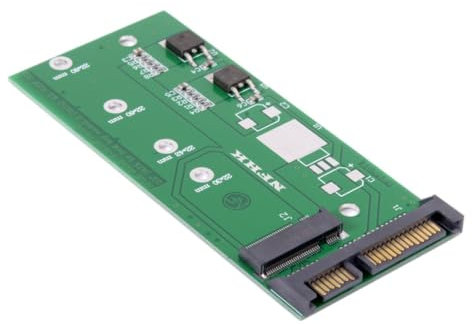 chenyang M.2 NGFF B/M-KEY SATA SSD a 2,5 Adattatore convertitore PCBA a disco rigido SATA (non funziona NVEM SSD a SATA)
