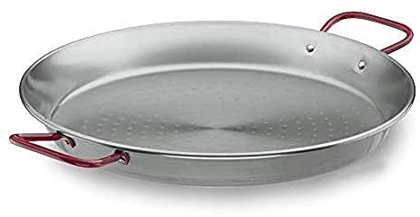 Lacor 63641- Padella per paella di ferro 40 cm
