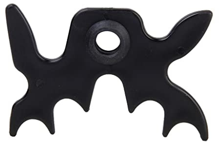 Imperial Accessoire pour Queue de Billard/Billard : tête de Pont en Forme de tête d'élan à Enfiler, en Plastique, Noir