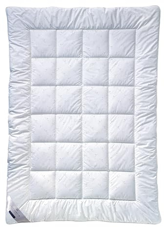 Billerbeck Sängtäcke, bomull, vit, 155 x 220 cm