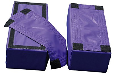 Tumbl Trak Optional Brianna Beam Leg Bases, Purple