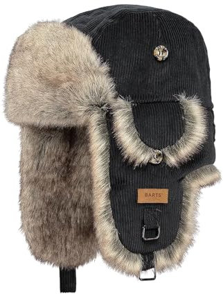 Barts Rib Bomber Schwarz Trappermütze - One-Size