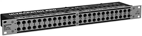 Behringer ULTRAPATCH PRO PX3000 Multifunktionales 48-Punkt 3-Mode Balanced Patchbay