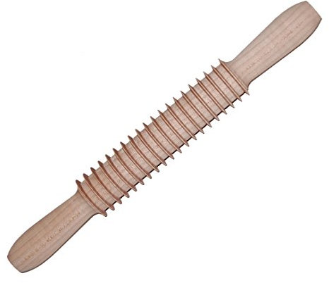 Wooden Pasta Cutter Rolling Pin - Tagliatelle Pasta Maker