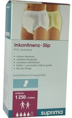 SUPRIMA Inkontinenzhose 250 Gr.L weiß 1 St
