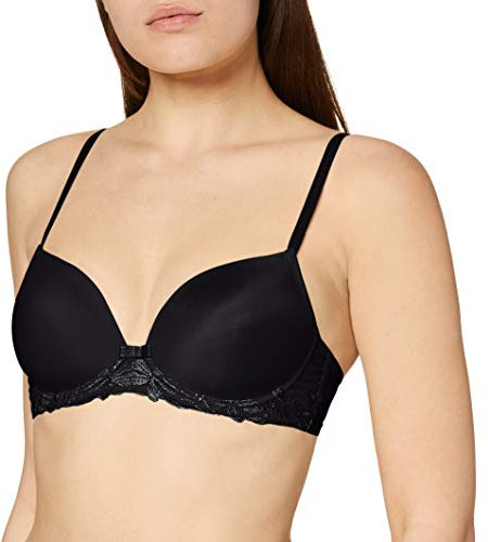 Triumph Women's Sexy Angel Spotlight WHP Half Cup Everyday Bra, Schwarz (BLACK 04), 32DD (Manufacturer Size: 70E)