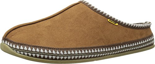 Deer Stags Men's Wherever Microsuede Slipper, Chestnut, 13 Wide