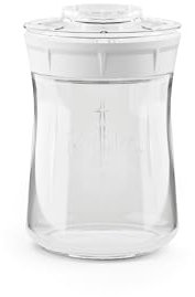 Kefirko Fermentations Set | Milch- und Wasserkefir selber herstellen - 900ml (Weiß)