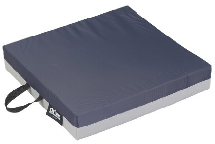 Drive Medical 14891 Skin Protection Gel E Wheelchair Seat Cushion, 16 x 16 x 3 Inch, 16x16x3 Inch (Pack of 1)