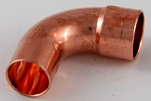 5x Kupferfitting Bogen 18 mm 90 Grad 5001a i/a Lötfitting copper fitting CU