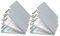 Westcott E-17002 00-I Formularhalter-Box aus Aluminium, DIN A4 mit Aufbewahrungsfach und Zwischenablage, oben öffnend, 6 Stück