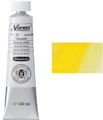 Schmincke – Norma® Professional - feinste Künstler-Ölfarben, Kadmiumgelb zitron - 120 ml