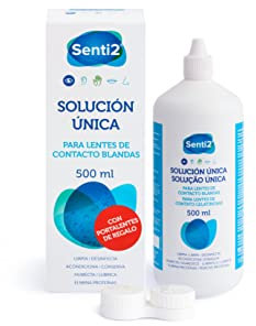 Senti2 Soluzione unica per lenti a contatto morbide – 500 ml