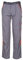 Planam 2420048 Herren Visline Bundhose, mehrfarbig (zink/orange/schiefer), Größe 48