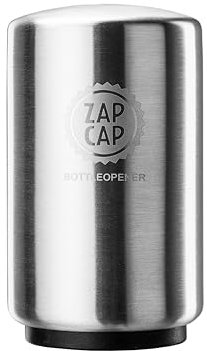 ZapCap Stainless Steel Bottle Opener - Elegant Magnetic Bottle Opener by CellarDine