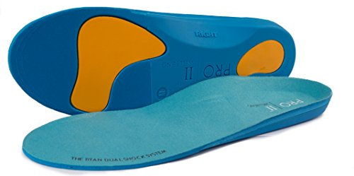 PRO 11 WELLBEING The Titan Orthotic Sports Insole with Dual Shock Balance Correction and Rigid Support Base for Over Pronation and Plantar Fasciitis (7/8.5 UK)