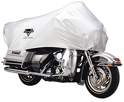 Nelson Rigg XL Motorcycle Half Cover All-Weather, 100% Waterproof, Taped Seams, Free Stuff Sack, Fits most Touring motorcycles Harley Davidson Ultra or Honda Goldwing