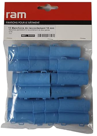 Ram - Manchons de Raccordement, 16mm, Sachet de 15