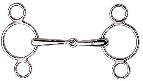 Sprenger 4130912556 3-Ring Gebiss Edelstahl Rostfrei, 56