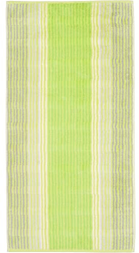Cawö Handtücher Noblesse Cashmere Streifen 1056 Kiwi - 45
