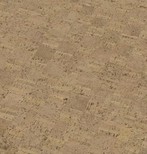 Tepcor® Klebekork Classic | Korkboden Kork zum Kleben - (Cetus) 4 mm - vorversiegelt und vorgeleimt